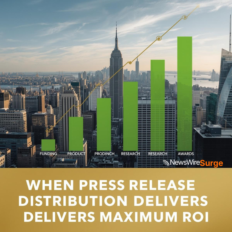 When press release distribution delivers maximum ROI — best announcement types for U.S. businesses