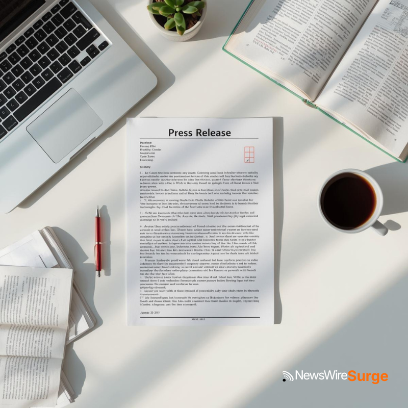 How to prepare a press release for online distribution — formatting checklist and writing standards