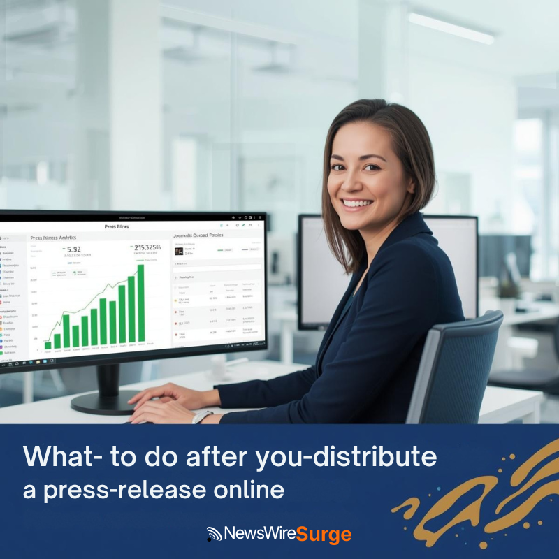 What to do after you distribute a press release online — follow-up amplification and analytics guide