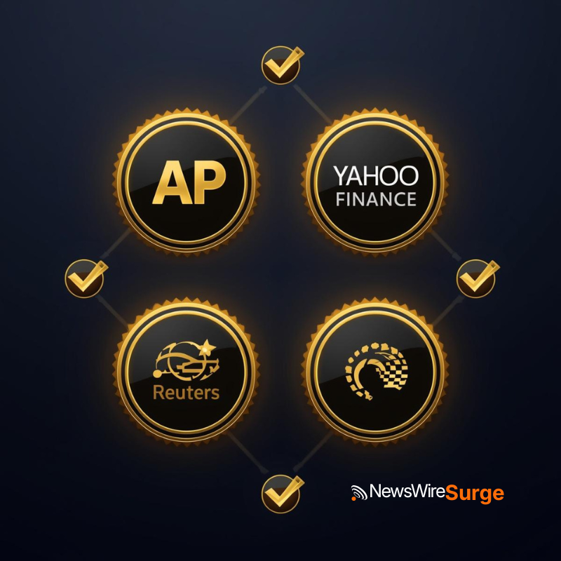 Press release checklist phase 4 platform and distribution network selection verifying AP News Yahoo Finance Bloomberg Reuters access 2026