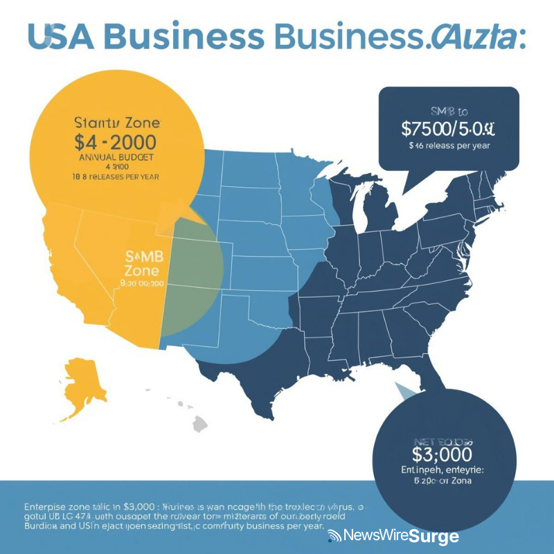 Press release distribution pricing by business size startup SMB and enterprise budgets and results