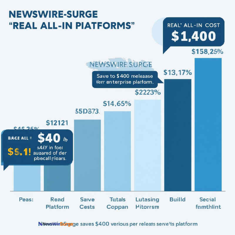 Press release distribution pricing by major platform 2026, NewswireSurge PR Newswire Business Wire and others compared